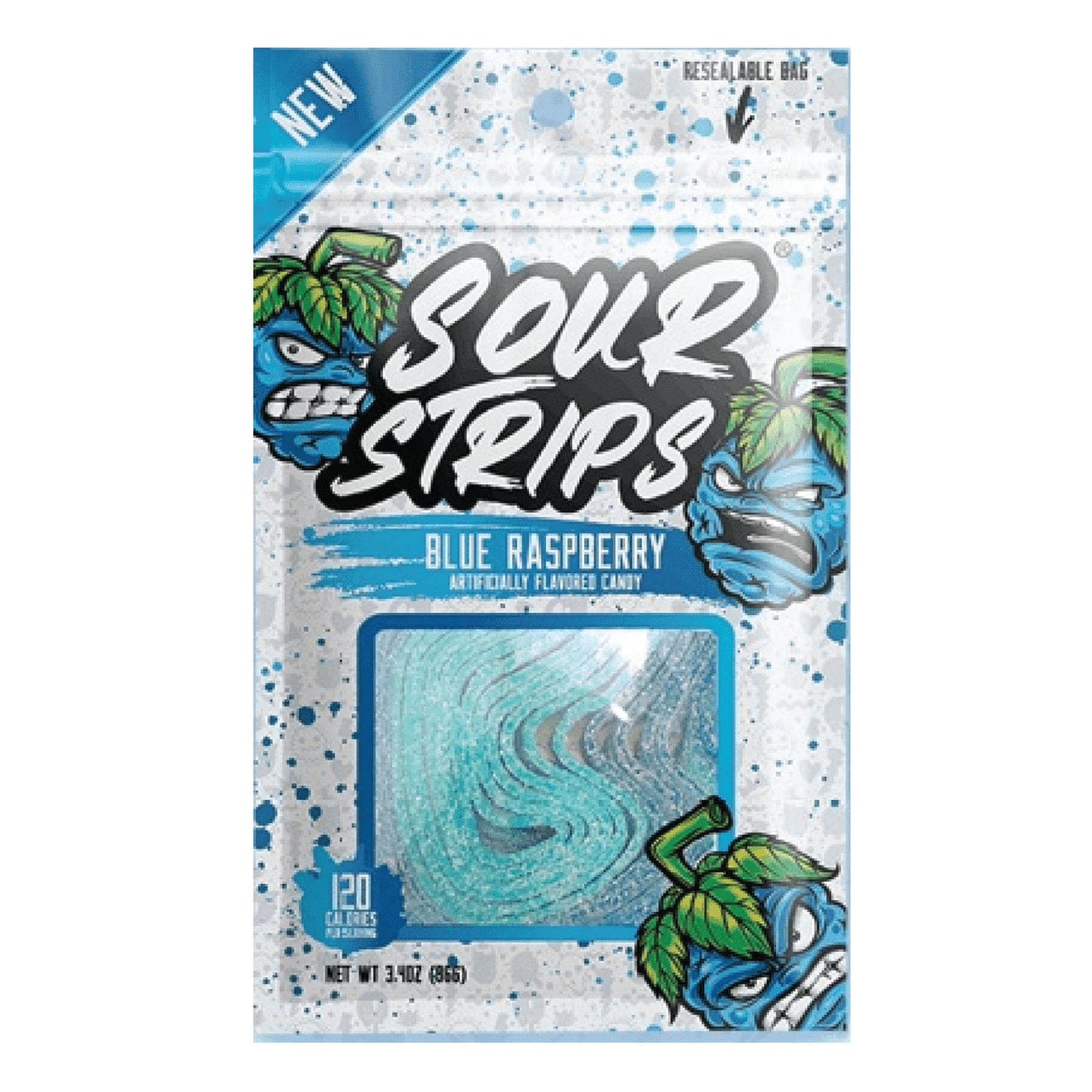 sour strips caddy Blue Raspberry 12x12