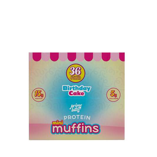 MINI MUFFINS - Birthday Cake