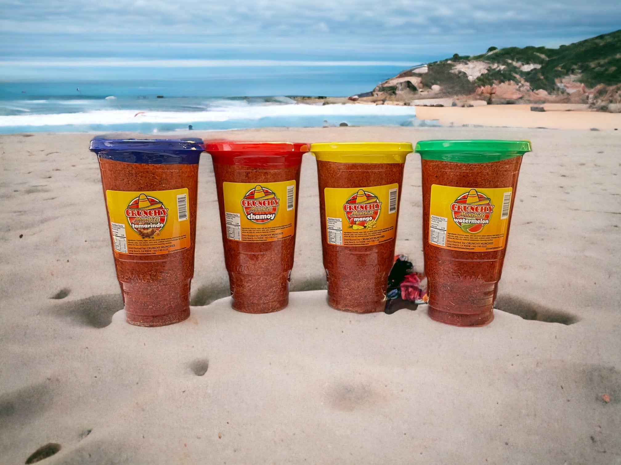 Michelada Tamarindo Cups-Crunchy Munchies – Elmor's Distribution