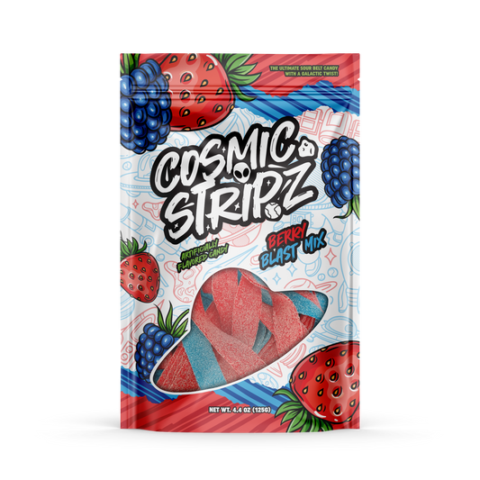 Berry Blast mix-Cosmic Stripz- 12 Count