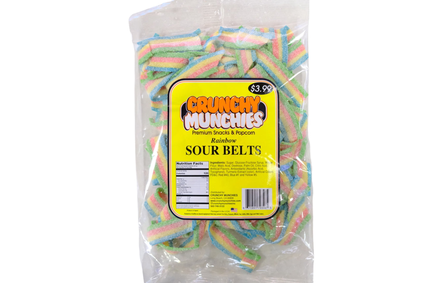 Rainbow Sour Belts