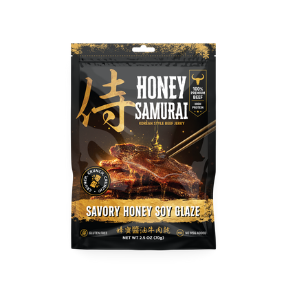 Honey Samurai: Korean Style Beef Jerky (2.5 oz)