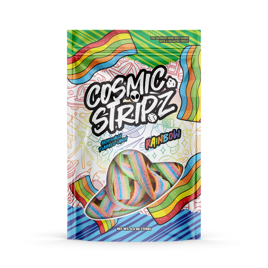 Rainbow - Cosmic Stripz 12 Count