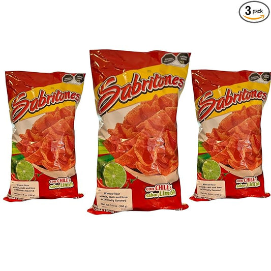 Sabritones Chile & Lime- Sabritas 10