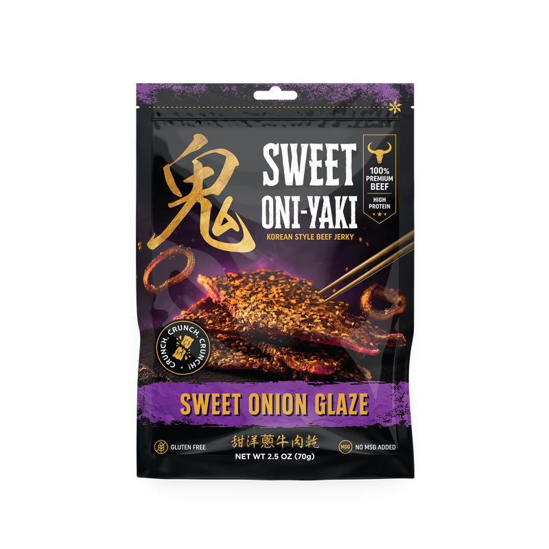 Sweet Oni-Yaki: Korean Style Beef Jerky (2.5 oz)